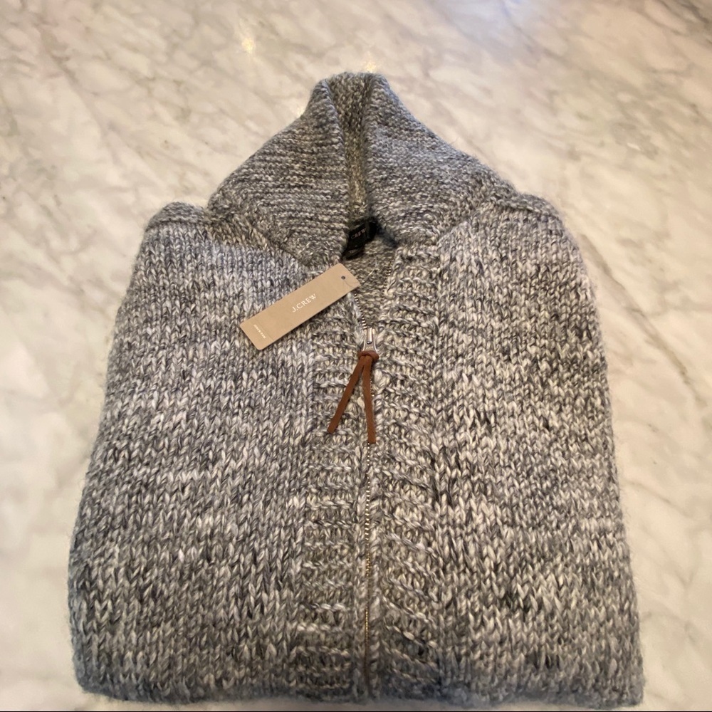 NWT J. Crew Zipper Sweater